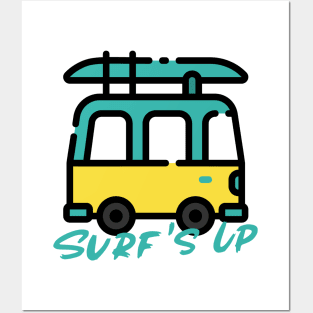 Surf's Up Posters and Art